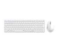Rapoo Tastiera mouse wireless multi-modalità ricaricabile Blade 9700 m (pacchetto kit tastiera e mouse, tastiera ricaricabile 99 tasti AZERTY, mouse 5 pulsanti autonomia 12 mesi, ideale PC laptop)