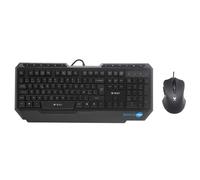 RAPOO V100 KIT MOUSE E TASTIERA RETROILLUMINATO GAMING CABLATO AZERTY BE BELGA