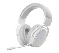 Rapoo VH800 - Cuffie wireless da gioco Over-Ear, microfono flessibile con muto, cuscinetti auricolari in ecopelle, batteria 46 ore, cuffie Bluetooth e 2,4 GHz PC/Mac/Xbox One/PS4/Nintendo Switch,
