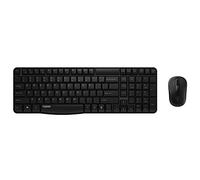 RAPOO X1800S SW - Combinazione tastiera/mouse, USB, nero, DE