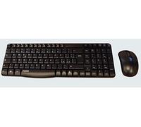 Rapoo X1800S, set desktop wireless, tastiera + mouse, layout italiano, nero