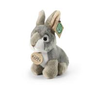 Rappa Peluche coniglio peluche grigio 16 cm giocattolo ecologico
