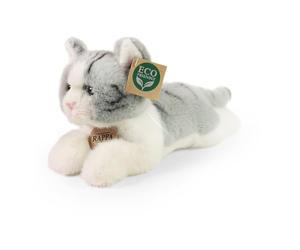 Rappa peluche gatto peluche grigio 20 cm ecologico giocattolo