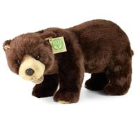 Orso marrone di peluche in piedi 40 cm eco-friendly