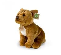Cane Peluche Staffordshire Bull Terrier Marrone Seduto 30 cm Eco-Friendly
