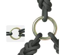 Rappel Ring 40kN O Ring multiuso per slackline da alpinismo arboricoltore