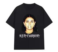 Rapper Ken Carson A Great Chaos T Shirt Opium Gothic Men Fashion Hip Hop T Shirts Black L