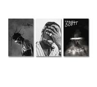 Rapper Music Album Rodeo Poster su tela Travis Scott Art American Rap