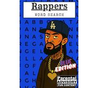 Rappers Word Search: Blue Edit