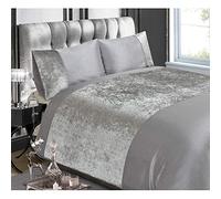 Rapport Home, 100% poliestere/50% cotone/50 Cotone/Poliestere, Argento, Super King Duvet Cover Set Silver