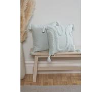 Rapport Home Federa trapuntata per cuscino, stile cabana, colore acqua