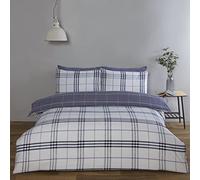Rapport Home Harris - Set copripiumino per letto king size, in denim, colore: blu
