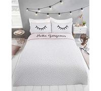 Rapport Home Hello Gorgeous - Set copripiumino reversibile a pois