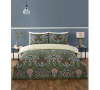 Rapport Home Heritage Floral - Set di biancheria da letto double face, in microfibra,