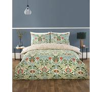 Rapport Home Heritage Floral - Set di biancheria da letto singolo, reversibile, in microfibra,