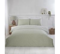 Rapport Home Set copripiumino singolo a quadretti verde