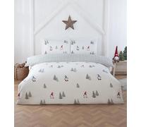 Rapport Home Set di biancheria da letto invernale in microfibra, set copripiumino matrimoniale multicolore