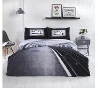 Rapport Home TFL London - Set copripiumino con plateaux, multicolore, king size