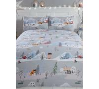 Rapport Winter Town Natale Set Copripiumino - 50% Cotone, 50% (AG888)