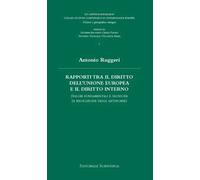 Rapporti tra il diritto dell'Unione Europea e il diritto interno. (Valori fondamentali e tecniche di risoluzione delle antinomie)