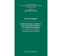 Rapporti tra il diritto dell'Unione Europea e il diritto interno. (Valori fondamentali e tecniche di risoluzione delle antinomie)