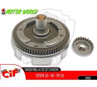 Rapporti Z 24x72 Denti Diritti con Parastrappi Piaggio Vespa 50 N