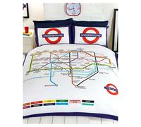 RapportMappa Della Metropolitana Set Copripiumino