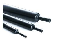 Rapporto ad alta resistenza 2:1 della manica nera della tubatura degli strizzacervelli di calore per la riparazione del cavo dell'automobile e l'isolamento elettrico