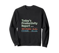 Rapporto sulla produttività di oggi 100 Sizzling 0 Email Labor Day Felpa