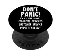 Rappresentante del servizio clienti dei servizi finanziari PopSockets PopGrip Adesivo