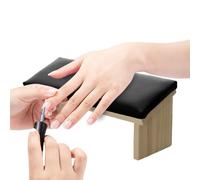 Rappresentante per unghie, manicure in legno e materasso con manico comodo per, robusto supporto per la lucidatura e l'installazione di vernice, soggiorno e per la casa