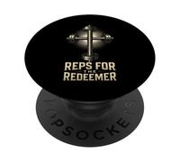Rappresentanti per il Redentore Christian Fitness Gym Motivazione PopSockets PopGrip Adesivo