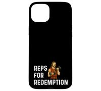 Rappresentanti per Redemption Church Jesus Sollevamento pesi Fitness Fit Custodia per iPhone 15 Plus