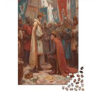 Rappresentazione medievale della fedeltà Jigsaw Puzzle 70x50cm/1000pcs Adulti Puzzle Gioco Educativo Decorazioni Per La Casa