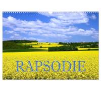 Rapsodie (Wandkalender 2026 DIN A3 quer), CALVENDO Monatskalender: Rapsfelder zählen bei Naturfotografen zu den beliebtesten Fotomotive. Dieser Kalender beantwortet die Frage nach dem "warum"!
