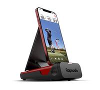 Rapsodo Monitor di lancio mobile per golf, uso interno ed esterno, con visualizzazione satellitare GPS e precisione di livello professionale, solo iPhone e iPad, nero/rosso