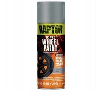 Raptor 1K PRO Vernice Cerchi Argento Lucido Spray 365ml Resistente Calore 120°C