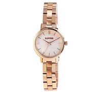 Raptor Dalida RA10222 - Orologio da donna in acciaio inox, con chiusura deployante, elegante e analogico, Colore: oro rosa.