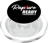 Rapture Ready 1 Thessalonians 4:17 - Second Coming of JESUS PopSockets PopGrip per MagSafe