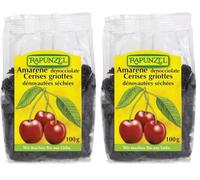 Rapunzel, Amarene denocciolate secche bio, 100g (Confezione da 2)