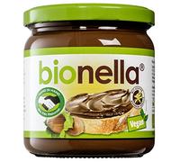 Rapunzel Bionella - Crema per noci e torrone vegano HIH, confezione da 6 (6 x 400 g)