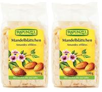 Rapunzel, Foglie di mandorle bio, 100g (Confezione da 2)