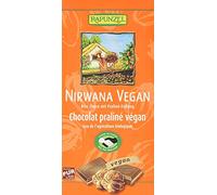 Rapunzel - Cioccolato vegano Nirwana con ripieno di praline 100 g