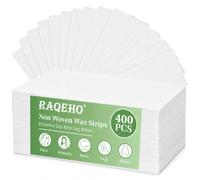 RAQEHO 400 strisce di cera in tessuto non tessuto, 6,9 x 19,8 cm, grandi