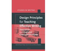 Raquel Fidalgo Re Design Principles for Teaching Effective Wr (Copertina rigida)