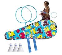 Raquette de badminton sportive | Ensemble de raquettes de badminton légères pour 2 joueurs,Accessoires de loisirs de ple vec sac