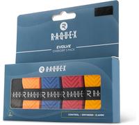 Raquex Evolve Nastro Overgrip - per Racchett nero, blu, rosso, giallo, arancione
