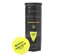 Raquex Palline da padel Elite, tubo da 3, due opzioni di velocità, palline da padel Elite, Standard Speed. Elite: Pace Padel Pro per un gioco più veloce