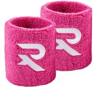 Raquex Polsini in cotone morbido ed elasticizzato (7 varietà di colore). Larghezze di 8 cm o 13 cm. Polsini sportivi tergisudore per uomo e donna