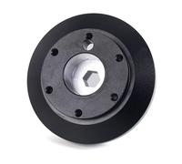 RAQXOLPB Auto Volante mozzo Kit Adattatore per Mozzo Corto E Sottile A 6 Fori Volante Automobilistico Compatibile con Ford per Mustang 2005-2019